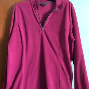 Lightweight Eddie Bauer women’s 1/4 zip fleece